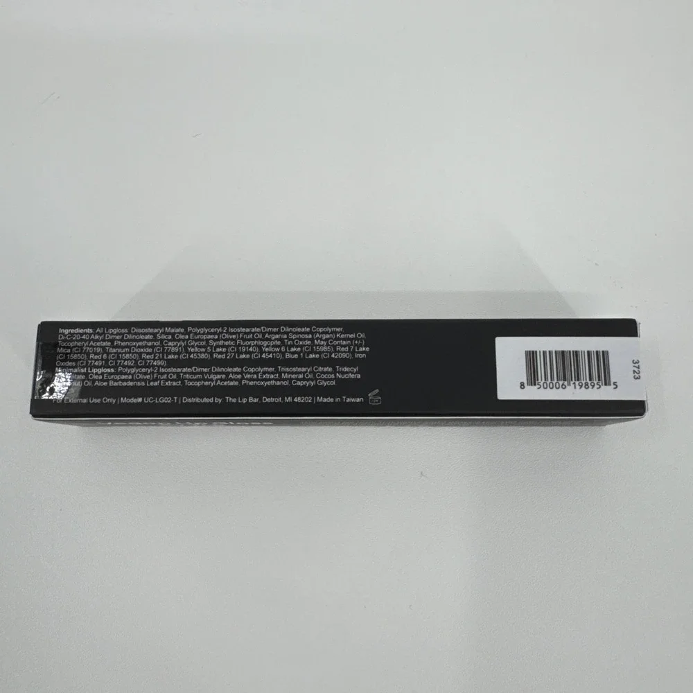 The Lip Bar Vegan Lip Gloss With‎ Argan Oil #LBLG18 EXTRA 0.30 Fl Oz